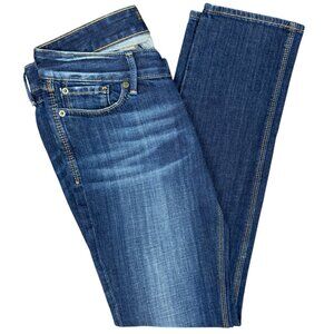 EUC Women's EXPRESS "Zelda" Low Rise Jeans Blue #90066‎ | Size 8R
